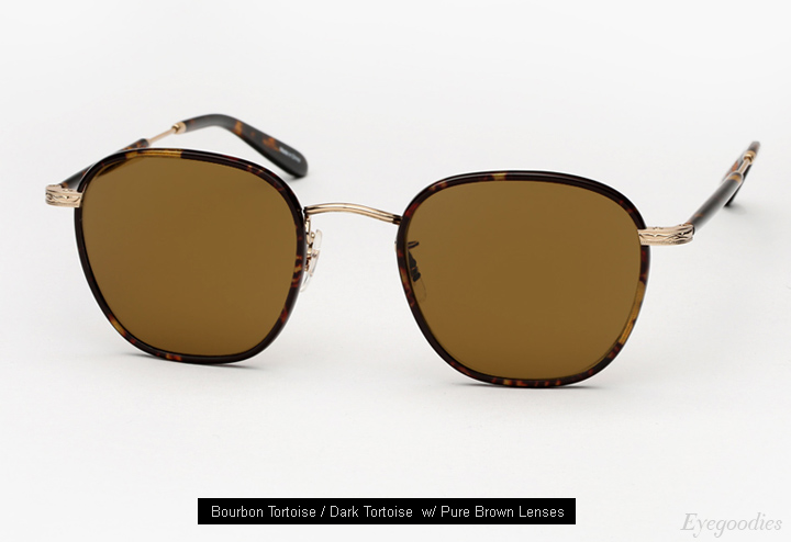 Garrett Leight Grant sunglasses - Bourbon Tortoise