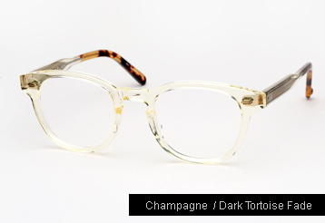 Garrett Leight Warren Eyeglasses - Champagne