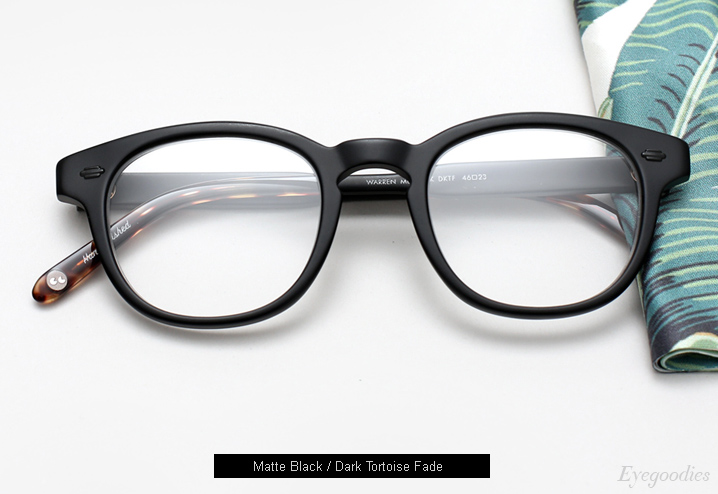 Garrett Leight Warren Eyeglasses - Matte Black