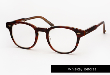 Garrett Leight Warren Eyeglasses - Whiskey Tortoise