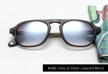 Garrett Leight Grayson sunglasses - Matte Grey