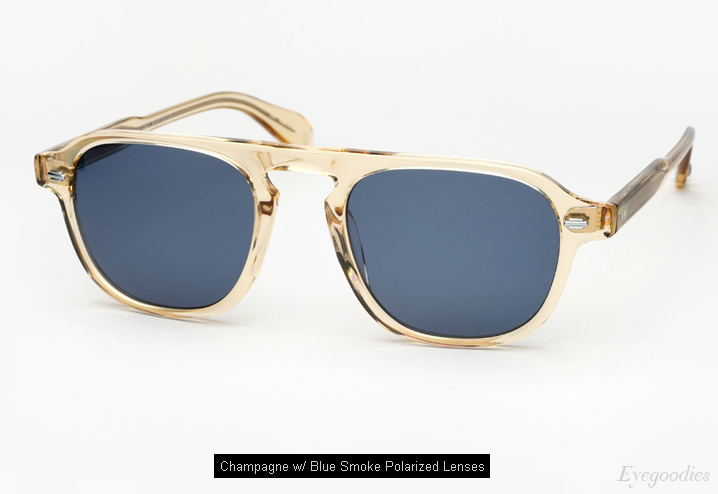 Garrett Leight Grayson sunglasses - Champagne