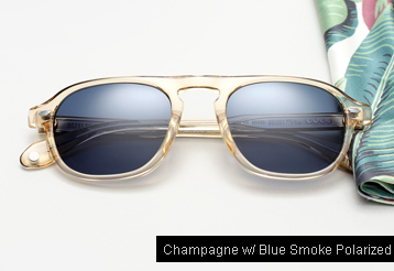 Garrett Leight Grayson sunglasses - Champagne