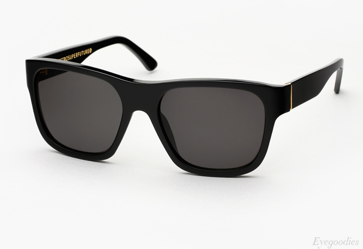 Super Buzz Black Sunglasses