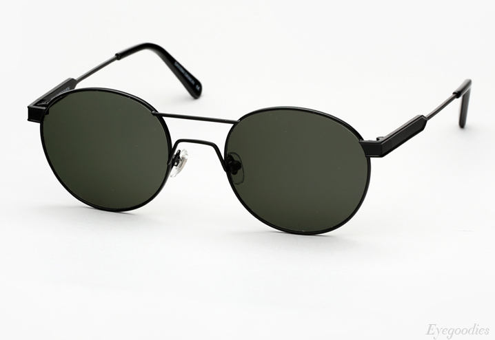 Han Green sunglasses - Matte Black