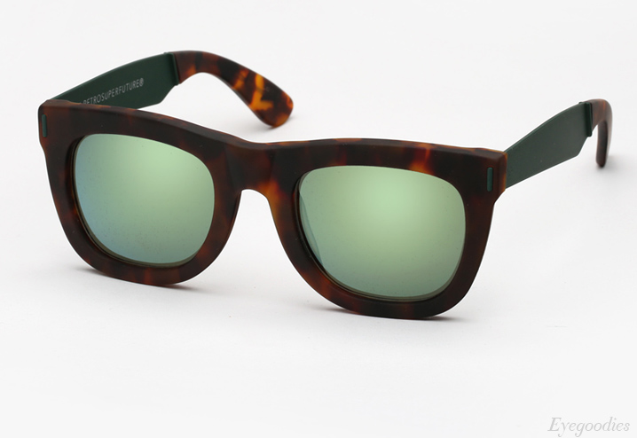 Super Ciccio Francis Squadra Green sunglasses