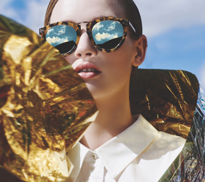 Karen Walker Harvest Superstars sunglasses