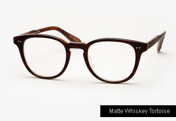 Garrett Leight Mckinley Eyeglasses - Matte Whiskey Tortoise