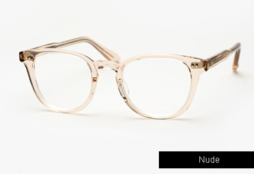 Garrett Leight Mckinley Eyeglasses - Nude