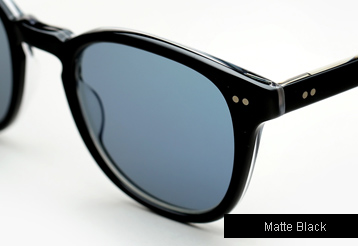 Garrett Leight Mckinley Sunglasses - Matte Black