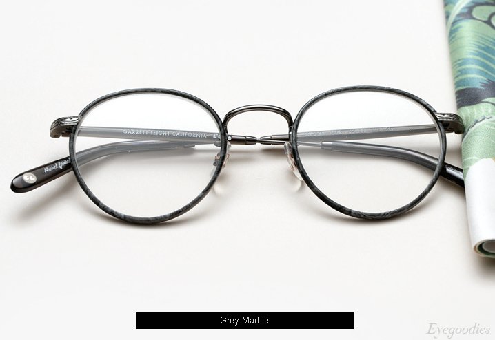 Garrett Leight Wilson eyeglasses - Grey Marble