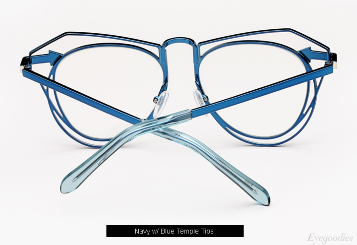 Karen Walker Marguerite eyeglasses - Navy