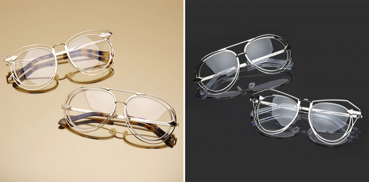 karen walker eyeglasses - Metals Collection