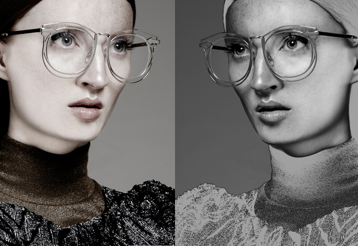 Karen Walker Simone eyeglasses