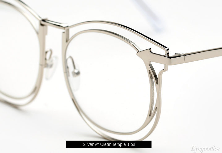 Karen Walker Simone eyeglasses - Silver