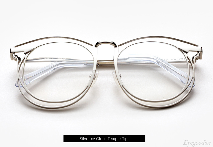 Karen Walker Simone eyeglasses - Silver