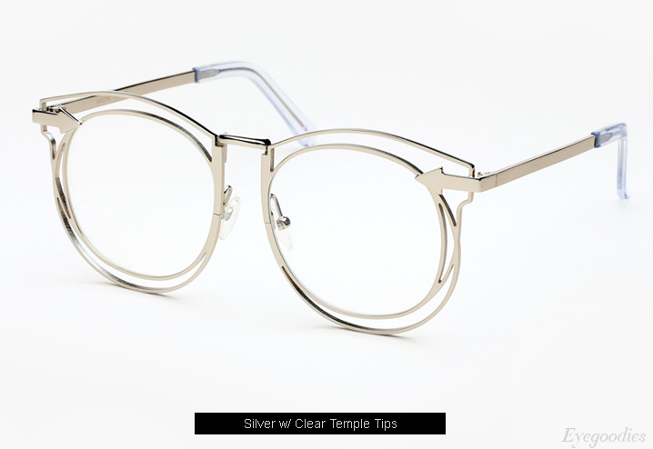 Karen Walker Simone eyeglasses - Silver