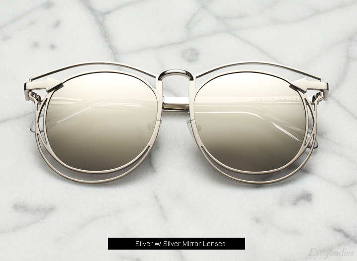 Karen Walker Simone sunglasses - Silver