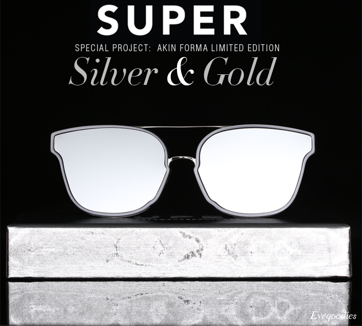 Super Special Akin Forma Silver & Gold Sunglasses