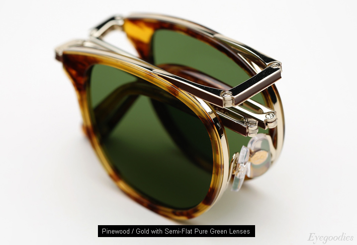 Garrett Leight Van Buren Combo sunglases - Pinewood