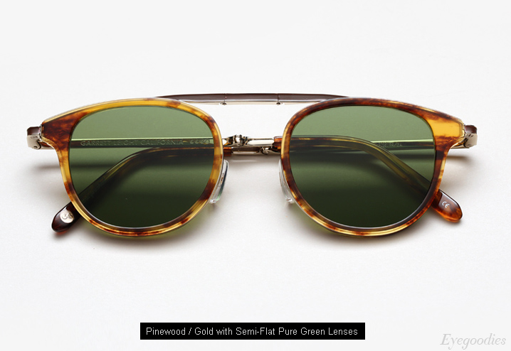 Garrett Leight Van Buren Combo sunglases - Pinewood