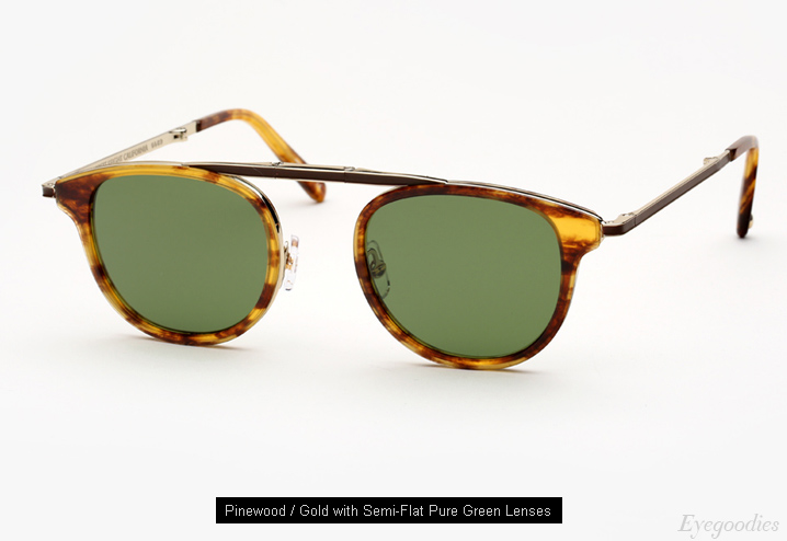 Garrett Leight Van Buren Combo sunglases - Pinewood