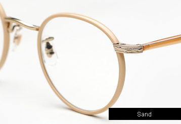 Garrett Leight Wilson eyeglasses - Sand