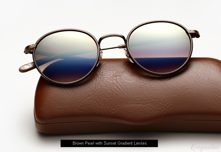 Garrett Leight Wilson sunglasses - Brown Pearl