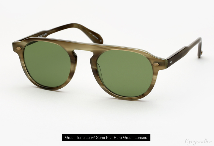 Garrett Leight X Nick Wooster, Harding - Military sunglasses