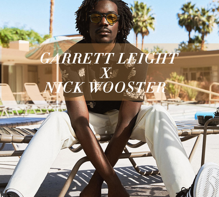 Garrett Leight X Nick Wooster sunglasses