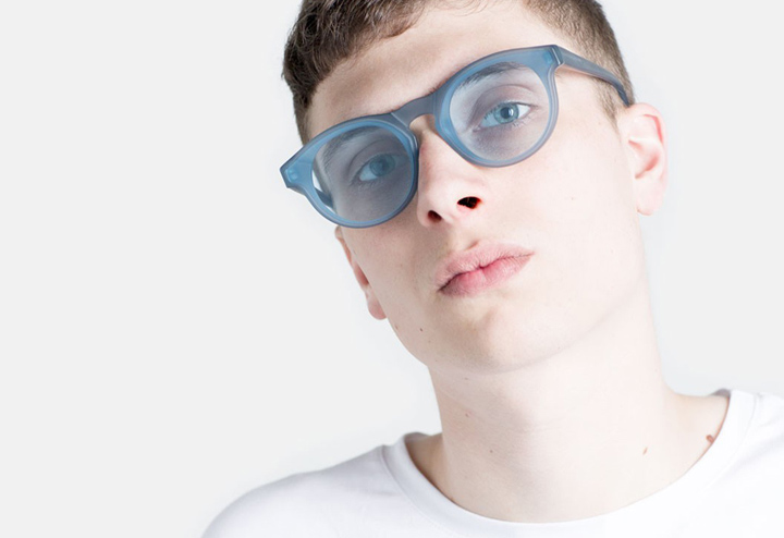 Super Boy Forma Blue sunglasses