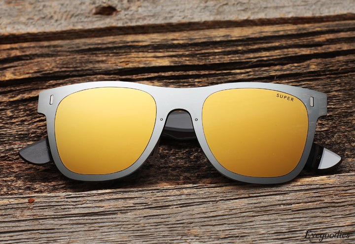 Super Duo Lens Basic Gold Silver sunglasses