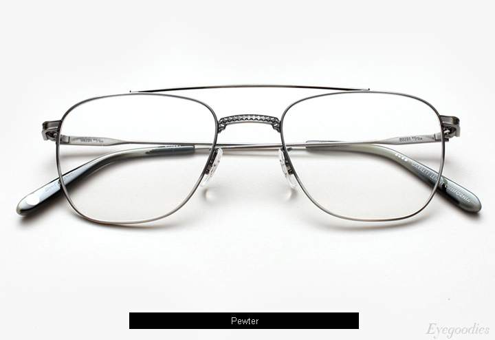 Garrett Leight Riviera eyeglasses - Pewter