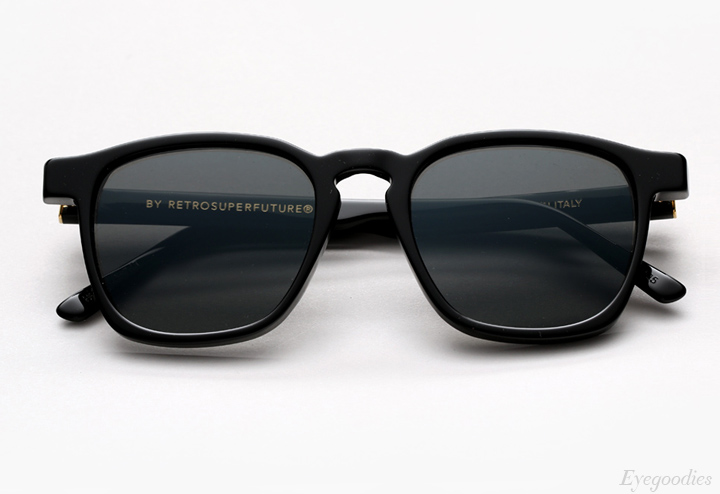 Super Unico Black Sunglasses