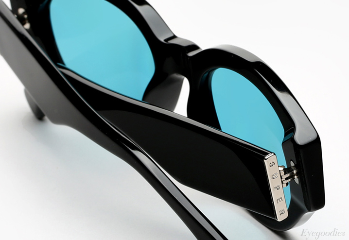 Super Drew Mama Black Turquoise sunglasses