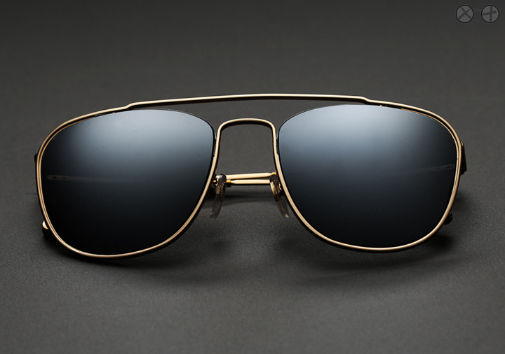 Super Numero 47 X Eygoodies Custom Projects: Black Ice sunglasses