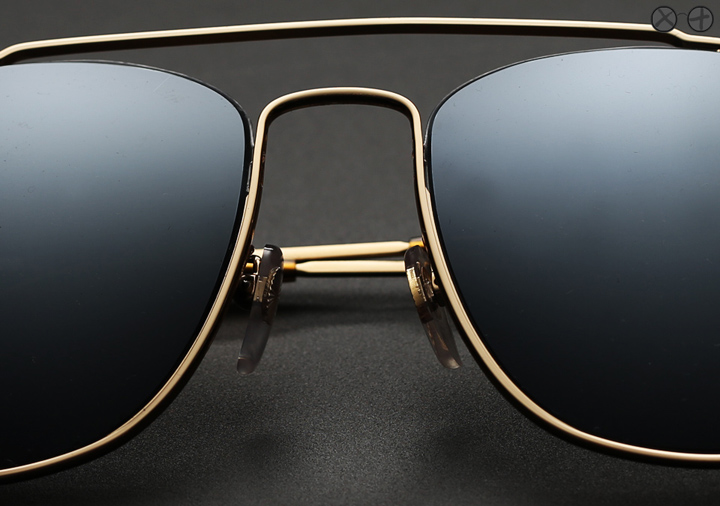 Super Numero 47 X Eygoodies Custom Projects: Black Ice sunglasses