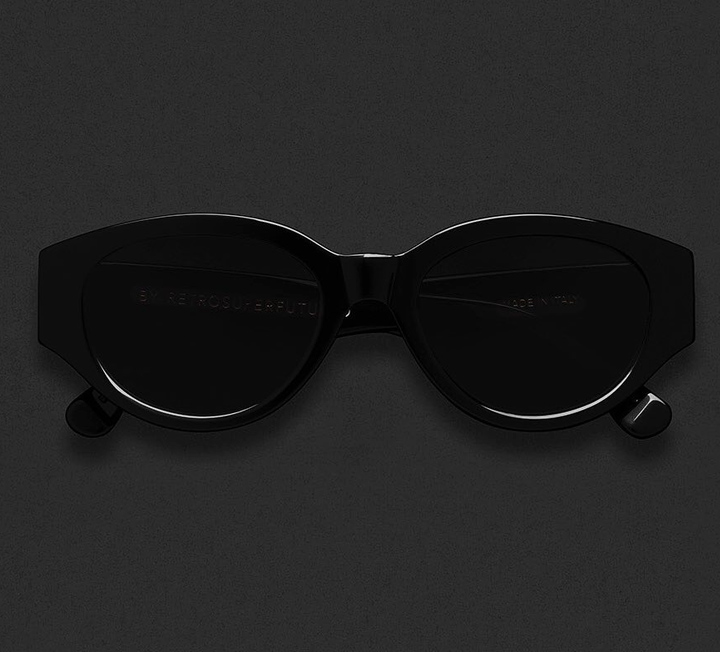 Super Drew Mama Black Sunglasses