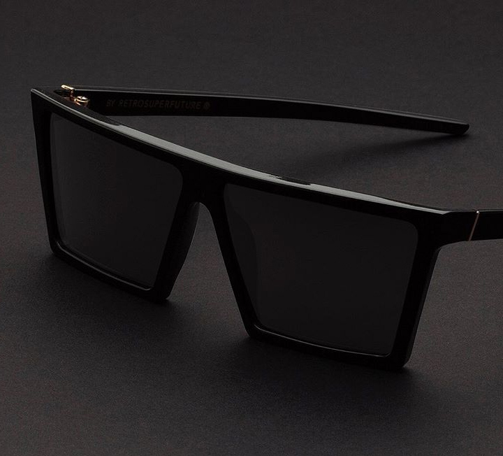 Super W Black sunglasses