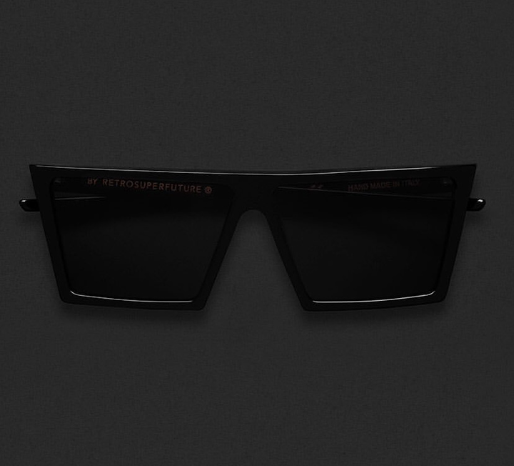 Super W Black sunglasses