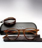 Garrett Leight Hampton - Demi Blonde + Clip (Eye)