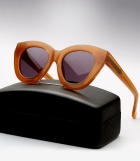 Karen Walker Anytime - Tan Glitter