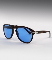 Persol 649S custom - Tortoise / Custom Blue