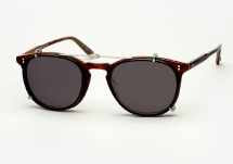 Garrett Leight Kinney - Whiskey Tortoise + Clip (Eye)