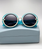 Karen Walker Orbit - Crystal Turquoise