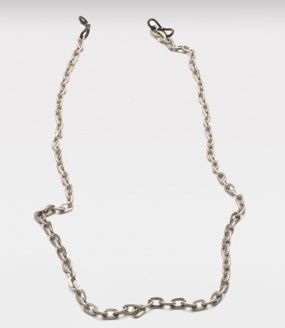 Pewter Cable Link Eyeglass Chain