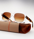 Garrett Leight Amoroso - Crystal  / Leopard Tortoise
