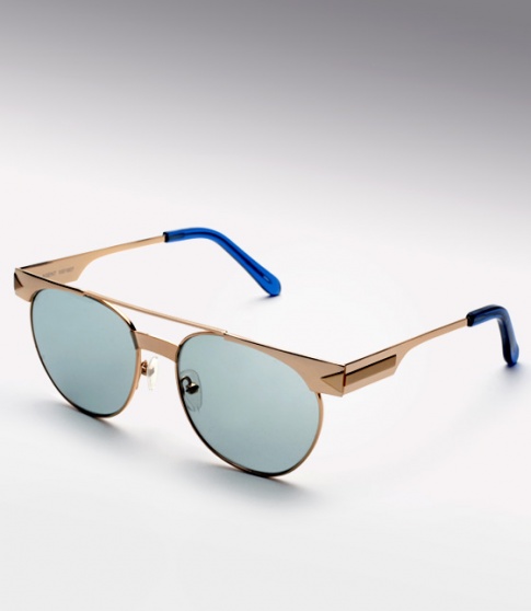 Karen Walker Agent-Gold/Blue