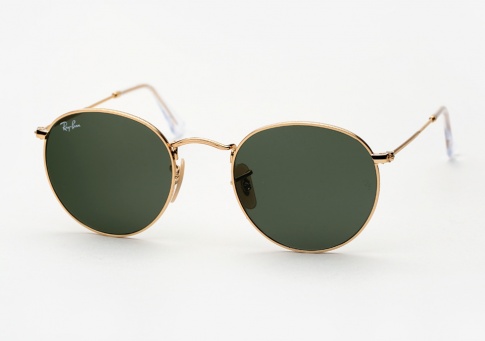 Ray Ban RB 3447 Round Metal