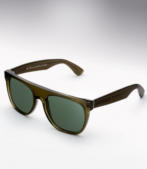 Super Flat Bottle Green